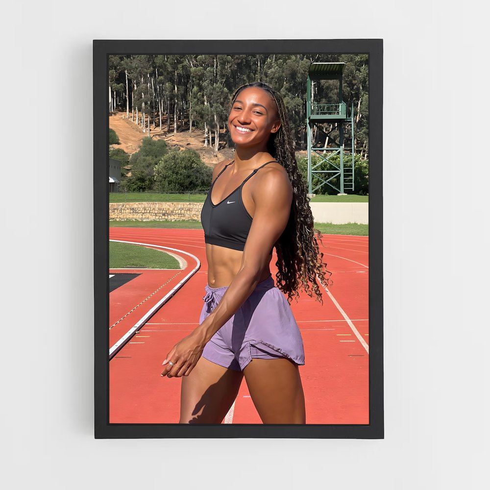 Poster Énergie Sportive – affiche Athlétisme (vue 2)